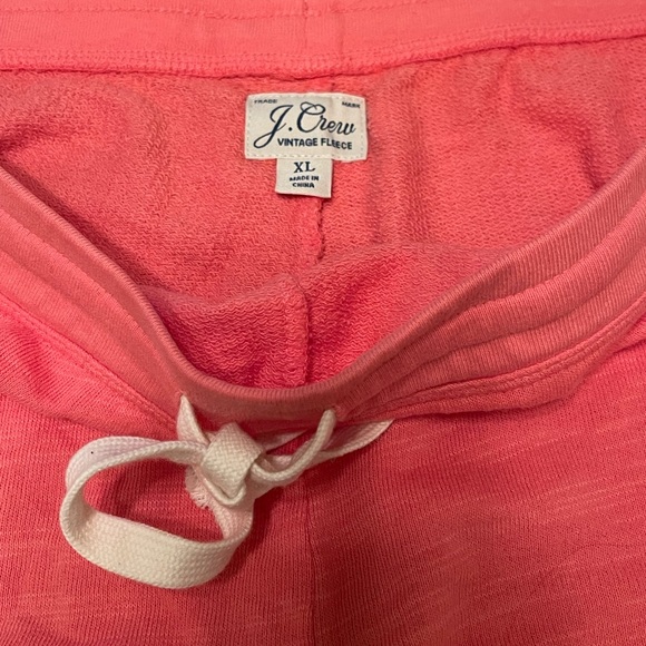 JCrew Vintage Fleece Sweatshirt and Shorts. XL - Picture 2 of 4